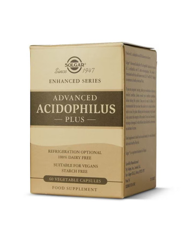 SOLGAR ACIDOPHILUS PLUS AVANZADO 60 CAPS