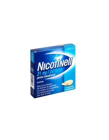 NICOTINELL 21 MG/24 H 14 PARCHES TRANSDERMICOS 5- Farmacia Campoamor