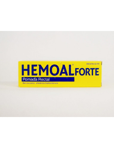 HEMOAL FORTE POMADA RECTAL 30 G- Farmacia Campoamor