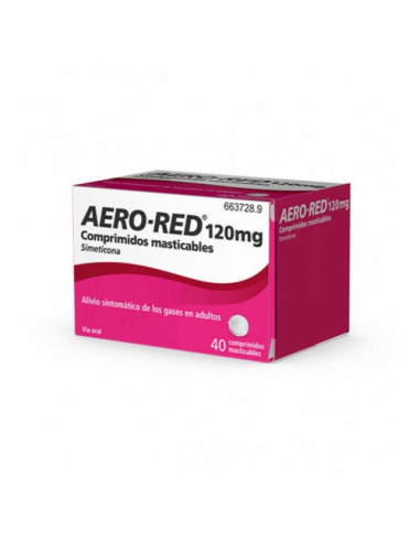AERO RED 120 MG 40 COMPRIMIDOS MASTICABLES- Farmacia Campoamor