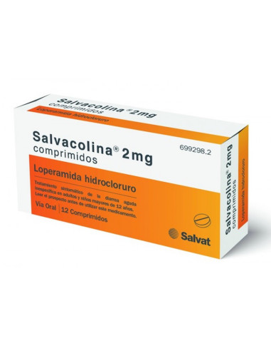 SALVACOLINA 2 MG 12 COMPRIMIDOS- Farmacia Campoamor