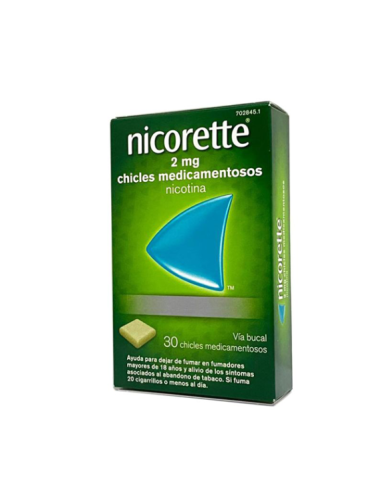NICORETTE 2 MG 30 CHICLES