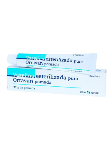 VASELINA ESTERILIZADA ORRAVAN POMADA 32 G- Farmacia Campoamor