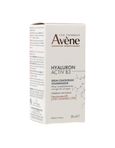 Avene Hyaluron Activ B3 Serum Concentrado Voluminador 30 ml