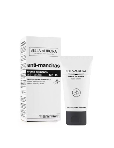 Bella Aurora Anti-stain Hand Cream Spf15 75ml