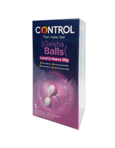 CONTROL GEISHA BALLS SET 2 BOLAS 38 MM