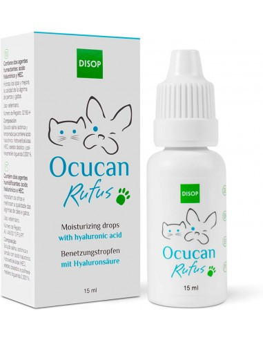 Ocucan Rufus Moisturizing Drops 15 ml Veterinary