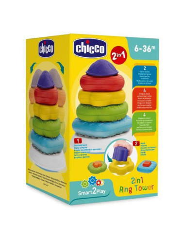 CHICCO 2IN1 RING TOWER 6-36M