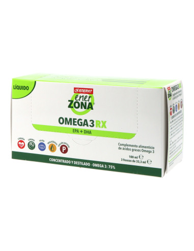 Enerzona Omega 3rx Aceite Pescado 3x33,3