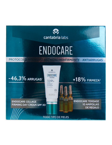 ENDOCARE CELLAGE FIRMING DAY CREAM SPF30 + 10 AMPOULES PROMO