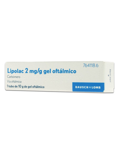 LIPOLAC 0,2% GEL OFTALMICO 10 G