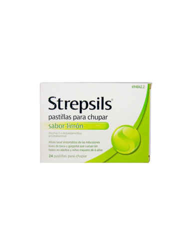 STREPSILS 24 PASTILLAS  LIMON- Farmacia Campoamor