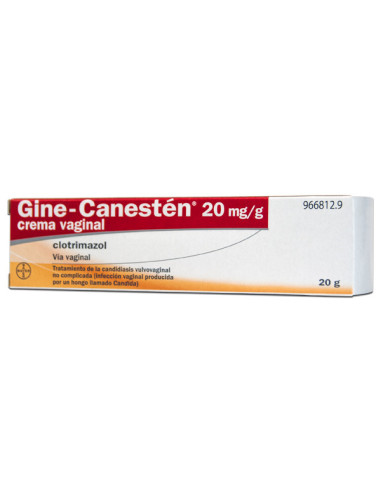 GINE CANESTEN 20 MG/G CREMA VAGINAL 20 G- Farmacia Campoamor