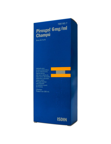 PIROXGEL CHAMPU 200 ML