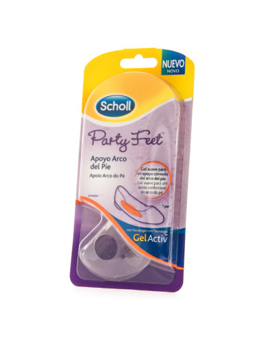 SCHOLL PARTY FEET FOOT ARCH SUPPORT 1 PAIR