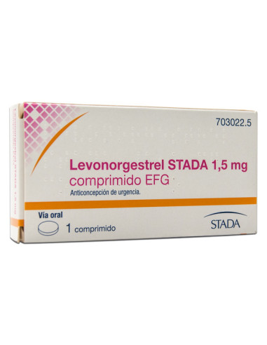 LEVONORGESTREL STADA 1,5 MG 1 COMPRIMIDO EFG- Farmacia Campoamor