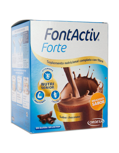 FONTACTIV FORTE 30 G 14 SAQUETAS CHOCOLATE