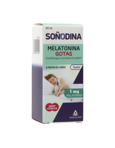 Soñodina Melatonina Gotas 20 ml Sabor Cereza