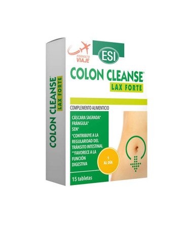 Colon Cleanse Lax Forte Esi 15 Tablets Travel