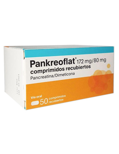PANKREOFLAT 50 GRAGEAS- Farmacia Campoamor