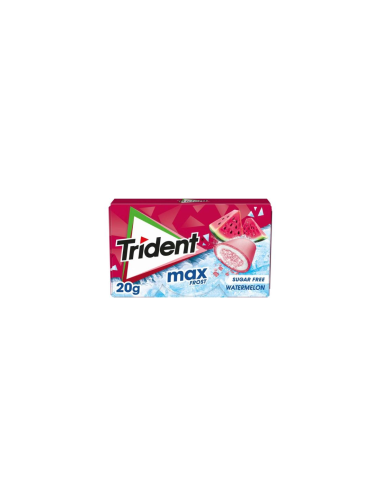 TRIDENT MAX WATERMELON 10 CHEWING GUMS