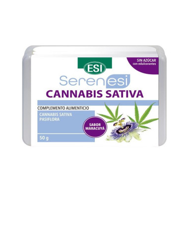 Serenesi Cannabis Sativa Esi Weiche Tabletten 1 Behälter 50 g Passionsfruchtgeschmack