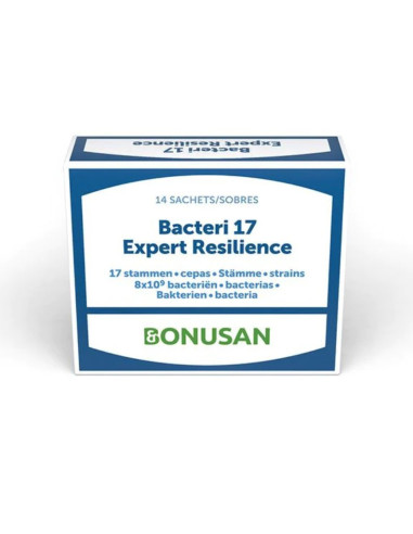 BONUSAN BACTERI 17 EXPERT RESILIENCE 14 SOBRES