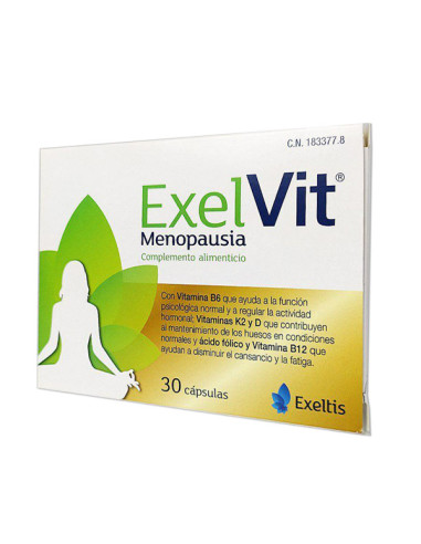 EXELVIT MENOPAUSE 30 CAPSULES