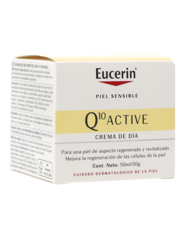 Eucerin Q10 Active Crema Dia Piel Sensible 50 ml