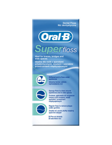 Oral B Superfloss Seda Dental
