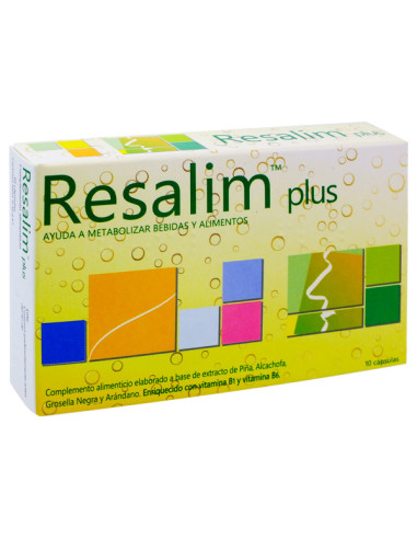 Resalim Plus 10 Capsulas Masticables