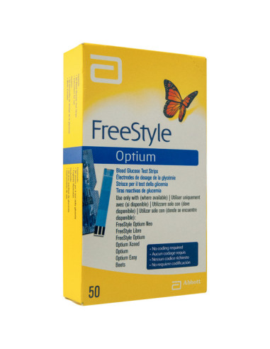 FREESTYLE OPTIUM 50 TIRAS- Farmacia Campoamor