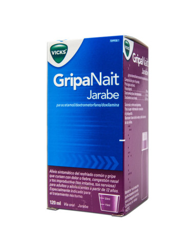 GRIPANAIT JARABE 120 ML- Farmacia Campoamor