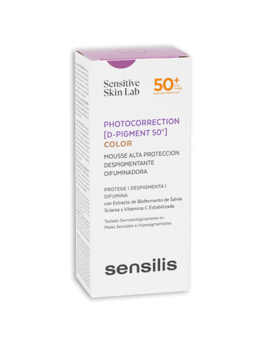 SENSILIS PHOTOCORRECTION D-PIGMENT SPF50+ COLOR 40 ML
