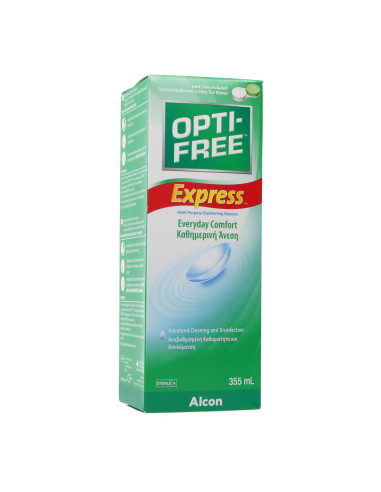 OPTI-FREE EXPRESS 355 ML SOLUÇÃO ÚNICA