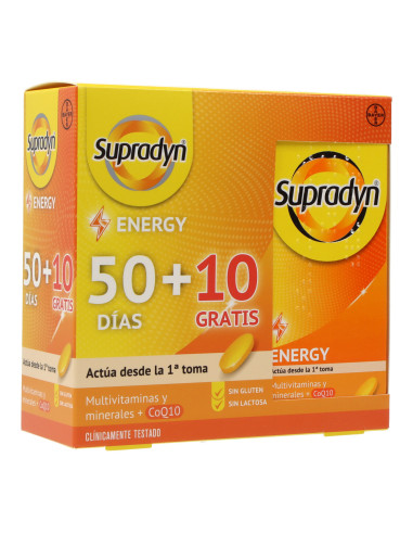 SUPRADYN ENERGY 50 + 10 COMPRIMIDOS PROMO