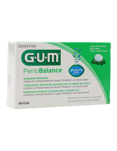 Gum Periobalance Ref-7010 30 Tabletas