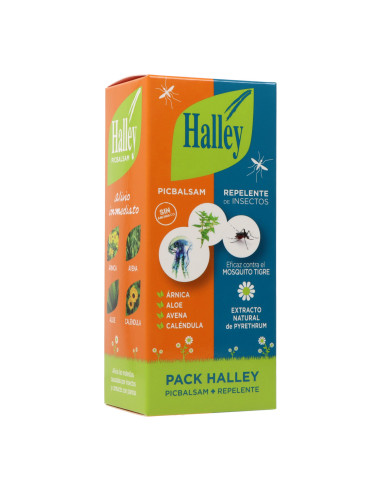 HALLEY INSECT REPELLENT SPRAY 150 ML + HALLEY PICBALSAM 40 ML