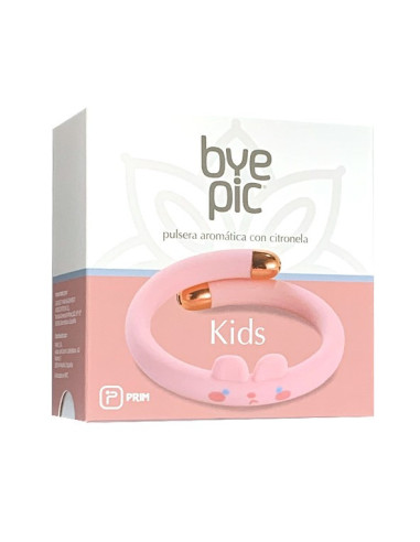 Prim Bye Pic Kids Pink Rabbit Citronella Bracelet 1 Unit