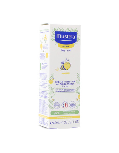 Mustela Cold Cream Crema Facial 40 ml