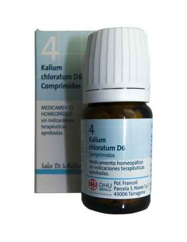 KALIUM CHLORATUM D6  80 COMPRI DHU SAL 4- Farmacia Campoamor