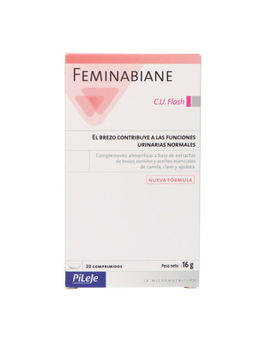 FEMINABIANE C.U. FLASH 20 COMPRIMIDOS