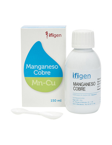 MANGANESO-COBRE (MN-CU) OLIGOELEMENTOS 150ML IFIGEN 