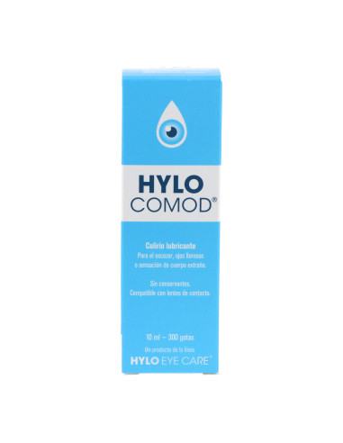 HYLO-COMOD COLÍRIO LUBRIFICANTE 10 ML
