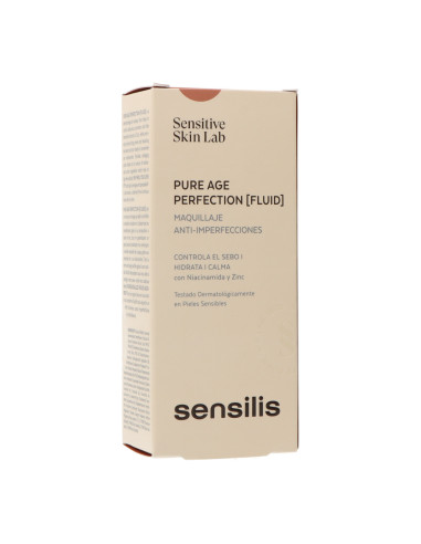 SENSILIS PURE AGE PERFECTION FLUID 30 ML COR 05 PECHE ROSE