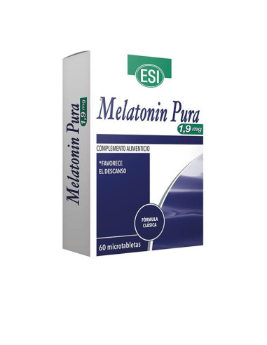 Pure Melatonin 1.9 Mg 60 Tablets Esi