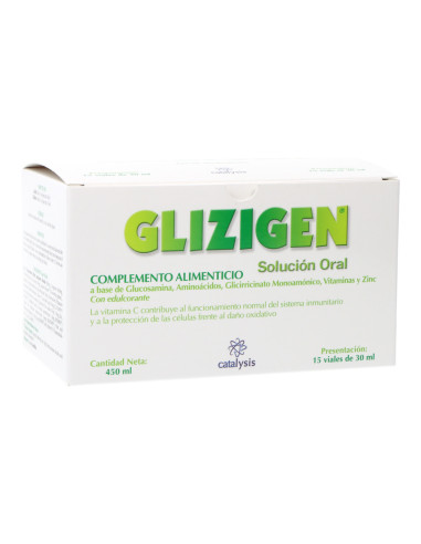 Glizigen Solucion Oral 15 Viales 30ml