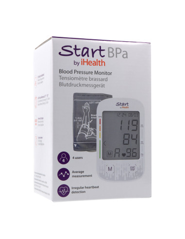 BLOOD PRESSURE MONITOR START BPA