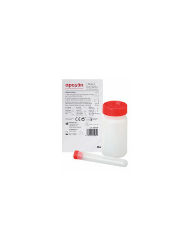 APOSAN STERILE URINE CONTAINER WITH TEST TUBE 135 ML