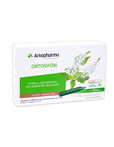 ARKOFLUIDO ORTOSIFON 20 TRINKBAR AMPULLEN
